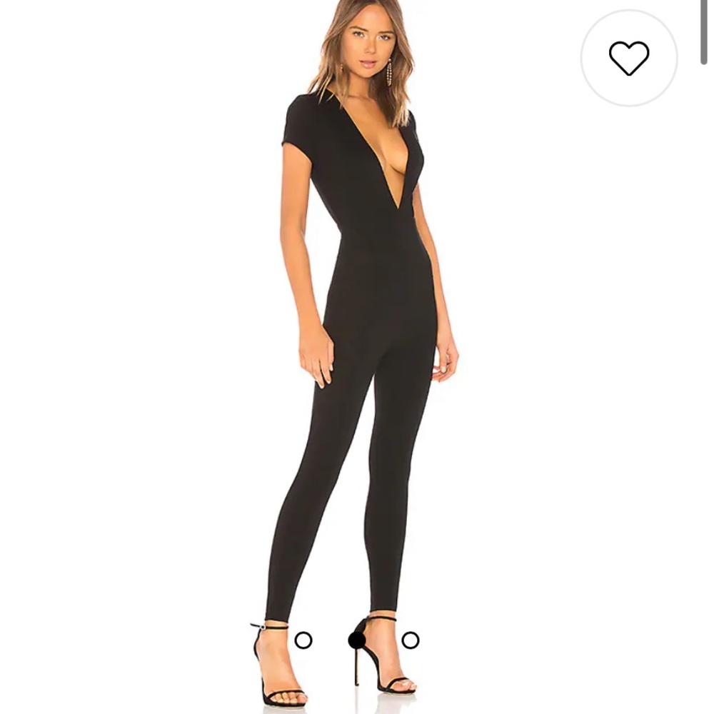 Superdown (previously By the Way) Leona deep V catsuit